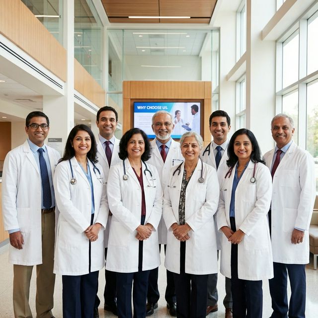 Ganga Hospital surgical team in action